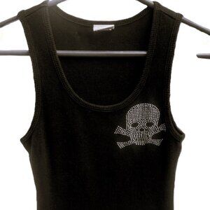 skull & crossbones tank top
